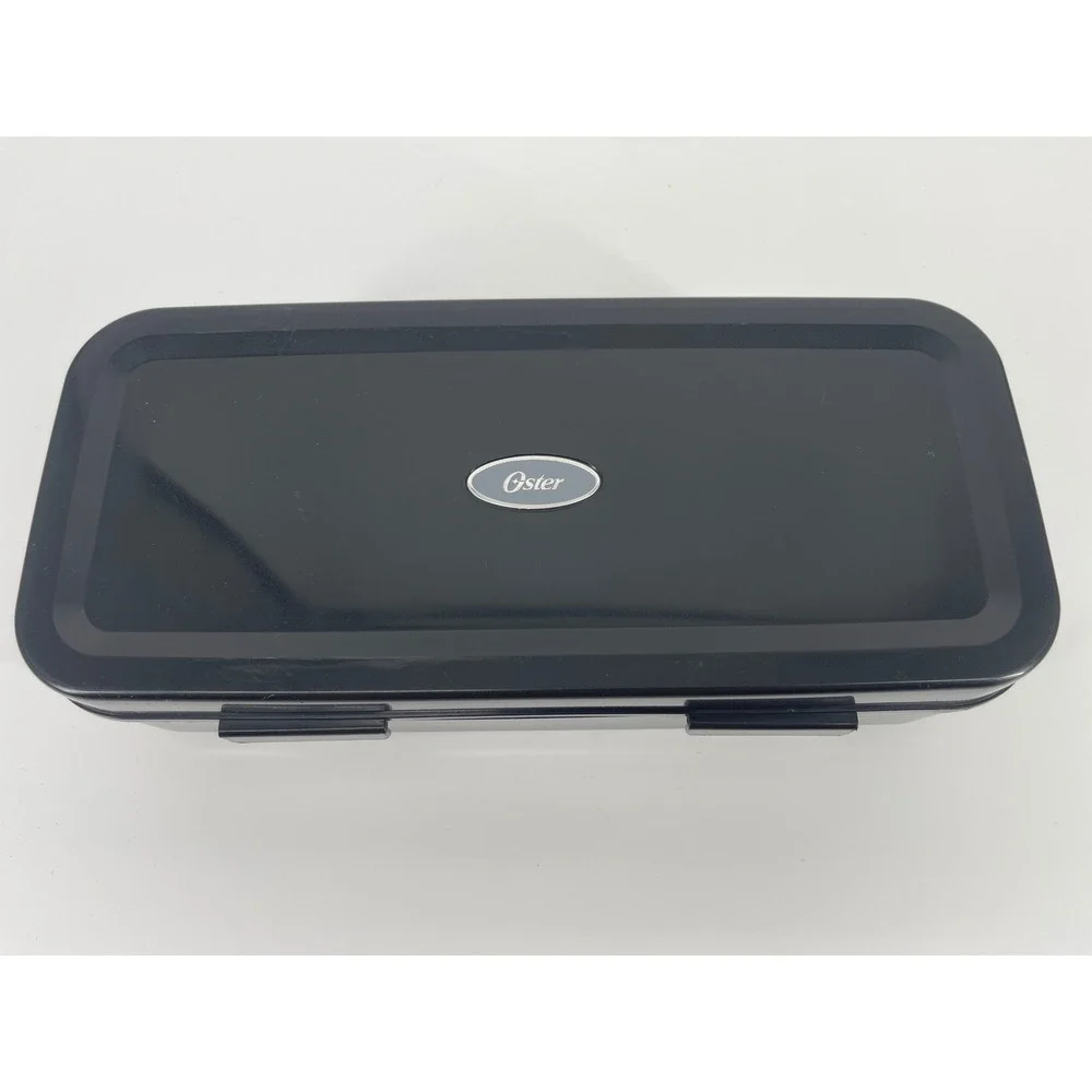 Oster Electric Knife OS Gray Excellent FPSTEK2020 100W Set with Case and Fork